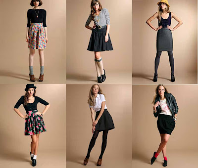 skirts with tights