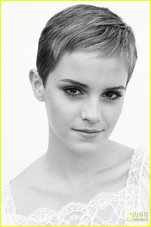Emma Watson: Short Hair Brave! emma watson red carpet hair. Emma Watson: Short Hair Brave!