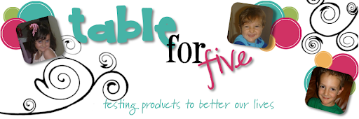 Table for Five reviews and giveaways