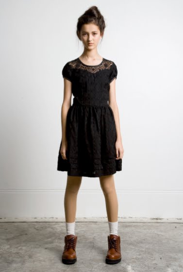 Navy Heart Dress