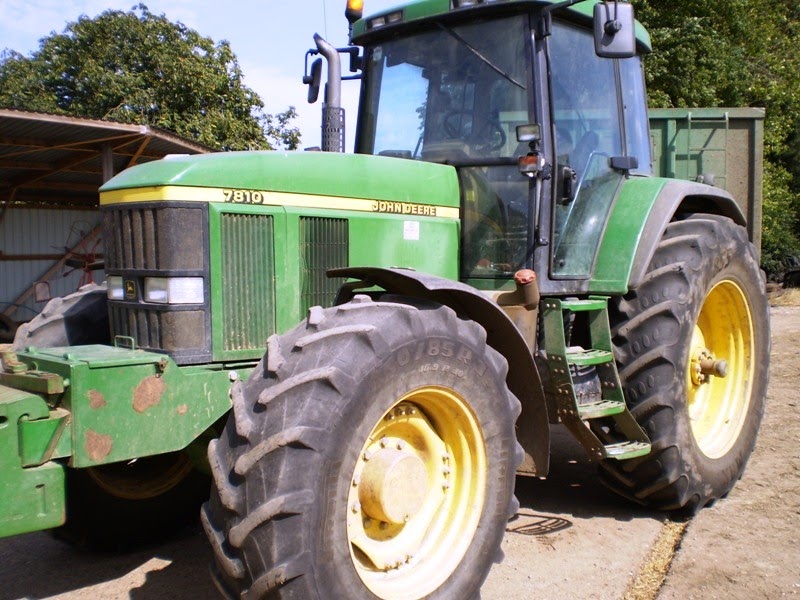 Tractor John Deere 7810 de vanzare second hand import stare buna