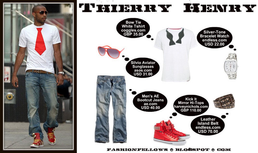 Fashion Fellows: Fashion Fella: Thierry Henry
