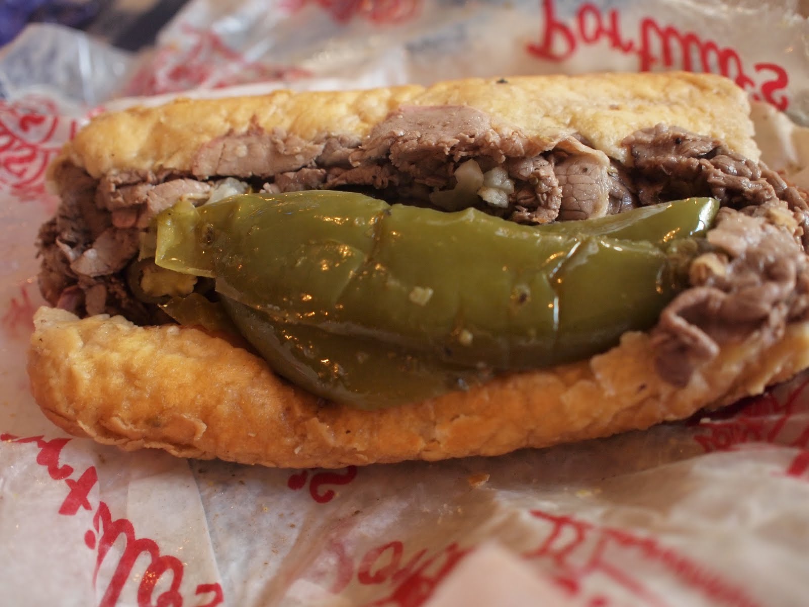 This is Gonna Be Good Italian Beef at Portillo's, Chicago