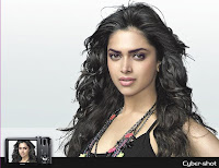 Deepika padukone cybershot photoshoot in black dress