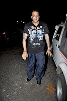 Sanjay Dutt Graces Knock Out Screening