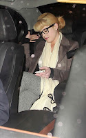 Kelly Osbourne Arrives at Heathrow Airport