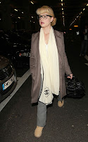 Kelly Osbourne Arrives at Heathrow Airport