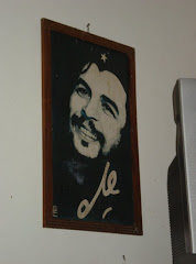 Tribute to Che Guevara in my host family's home.