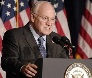 Cheney is pissed off at Bush