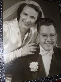 Mom and Dad's Wedding in 1952