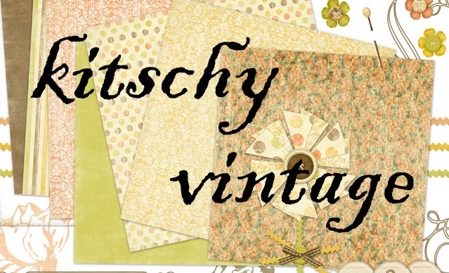 kitschy vintage