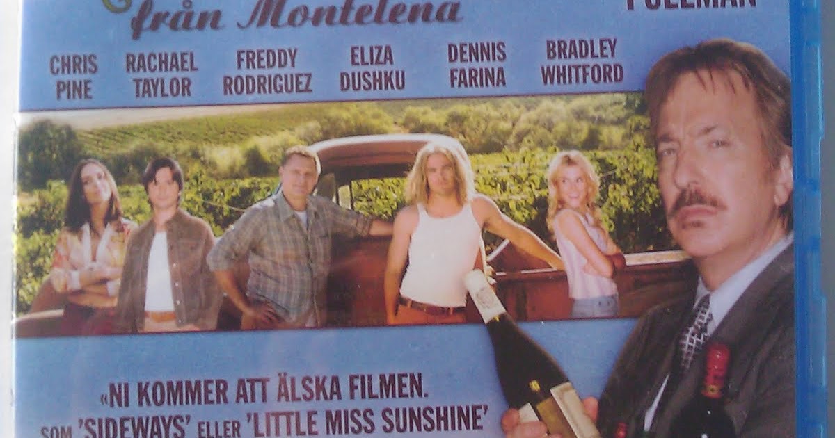 WINE IN SWEDEN Bottle Shock DVD/BlueRay