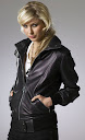 A leather bomber jacket in Leather Bomber Jacket Styles