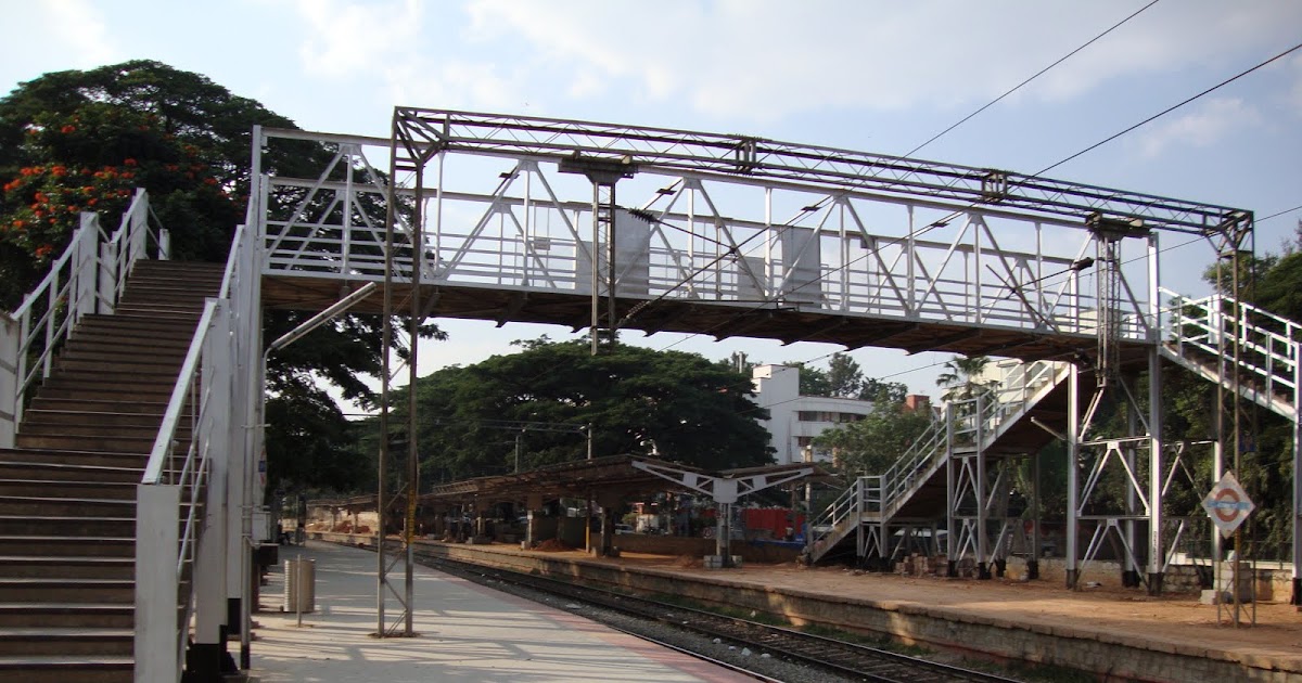 Bangalore Frames Bangalore East Railway Station, With views of the