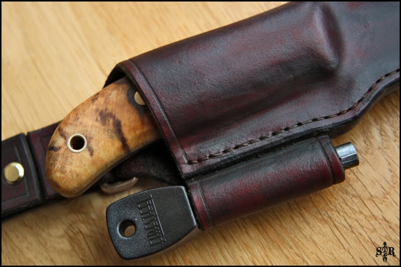 Bushcraft Biker Spyderco Bushcraft Knife Sheath