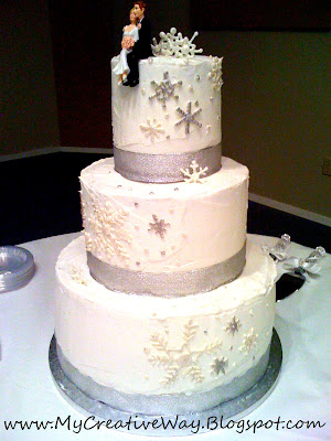 snowflake wedding day cake snowflake wedding day cake