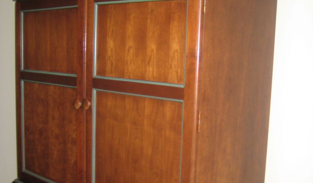 girl meets home An Armoire or Hidden Office?