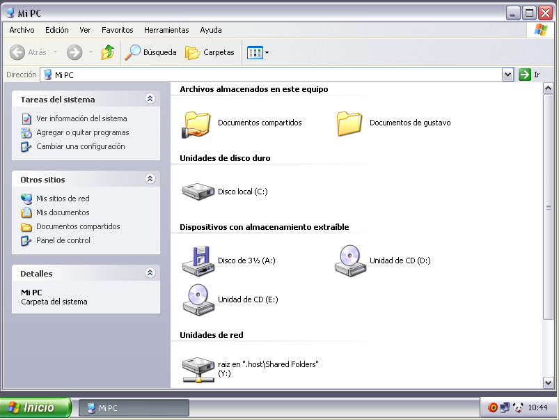También se puede utilizar el doble clic para abrir un archivo o