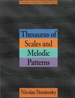 Thesaurus of Scales and Melodic Patterns Nicolas Slonimsky