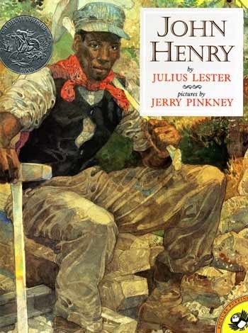 Brock's Book Blog: John Henry - John Henry by Julius Lester