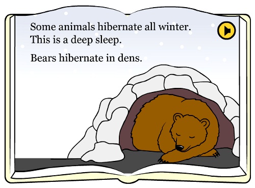 preschool lesson hibernate