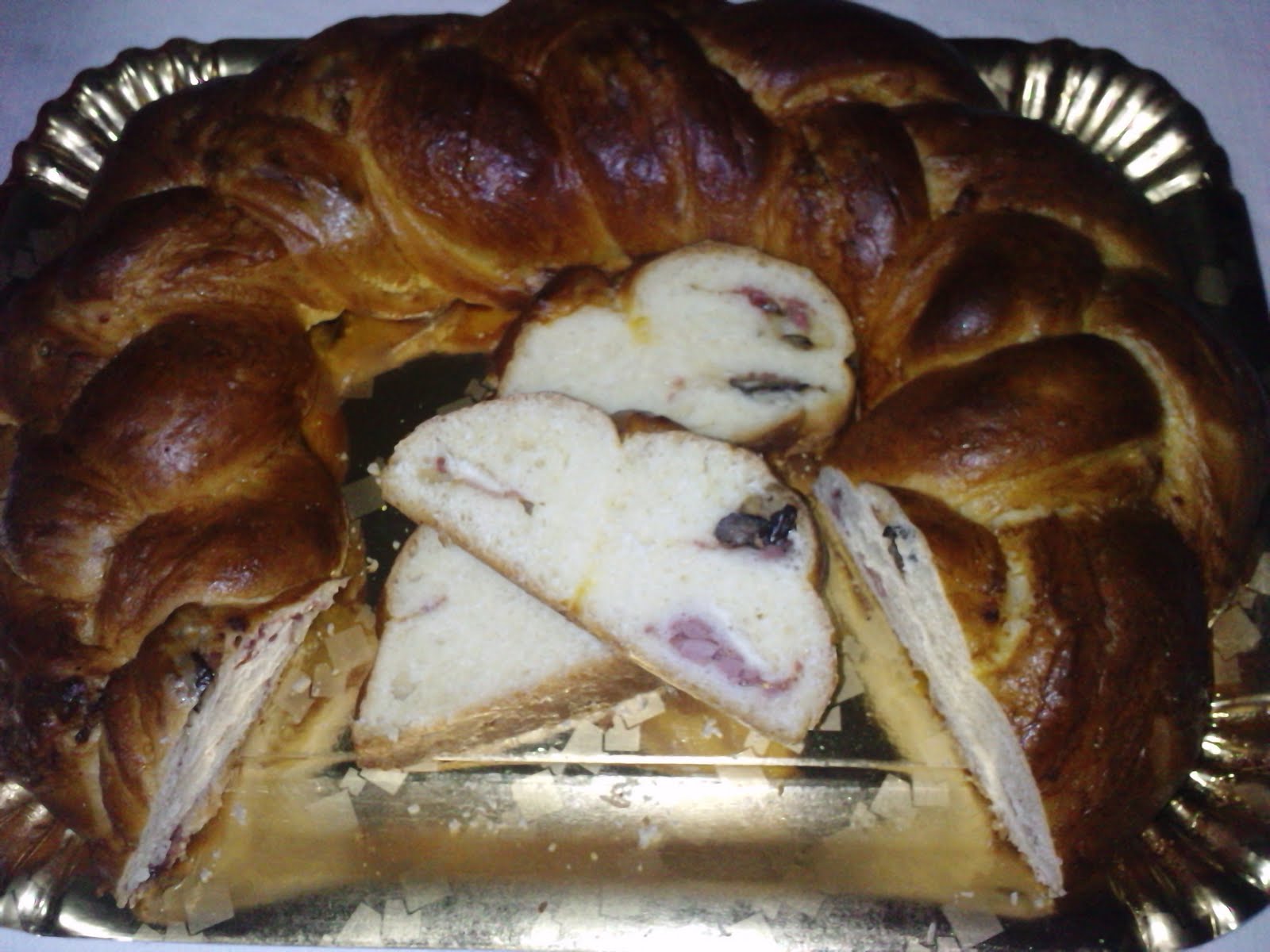 Golosona Treccia di pan brioche farcito