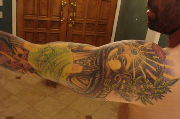 psychedelic tattoos. Joe Rogan and His Tattoos