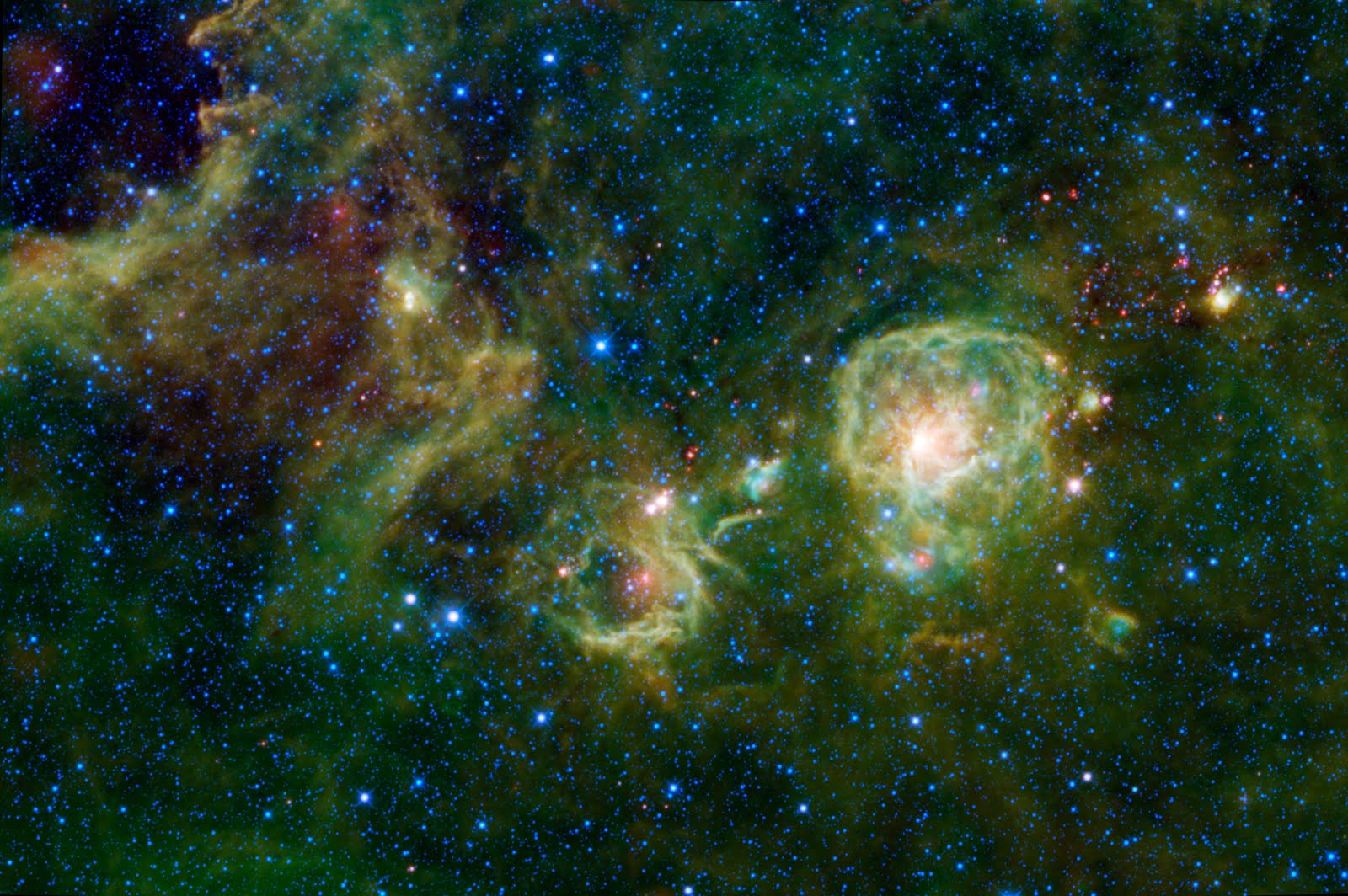 Cobe Infrared Sky