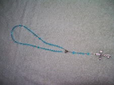 Light blue tri -rosary