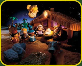 Jonathan's Journey: Little People Nativity Sets