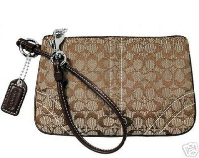 coach wristlets real
