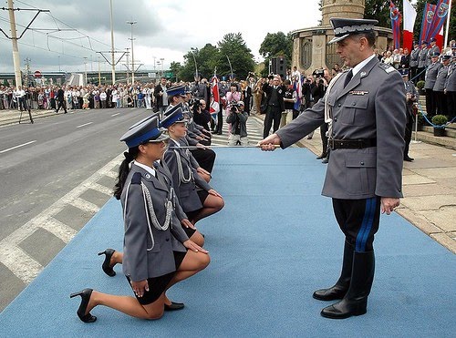 Poland police cadets
