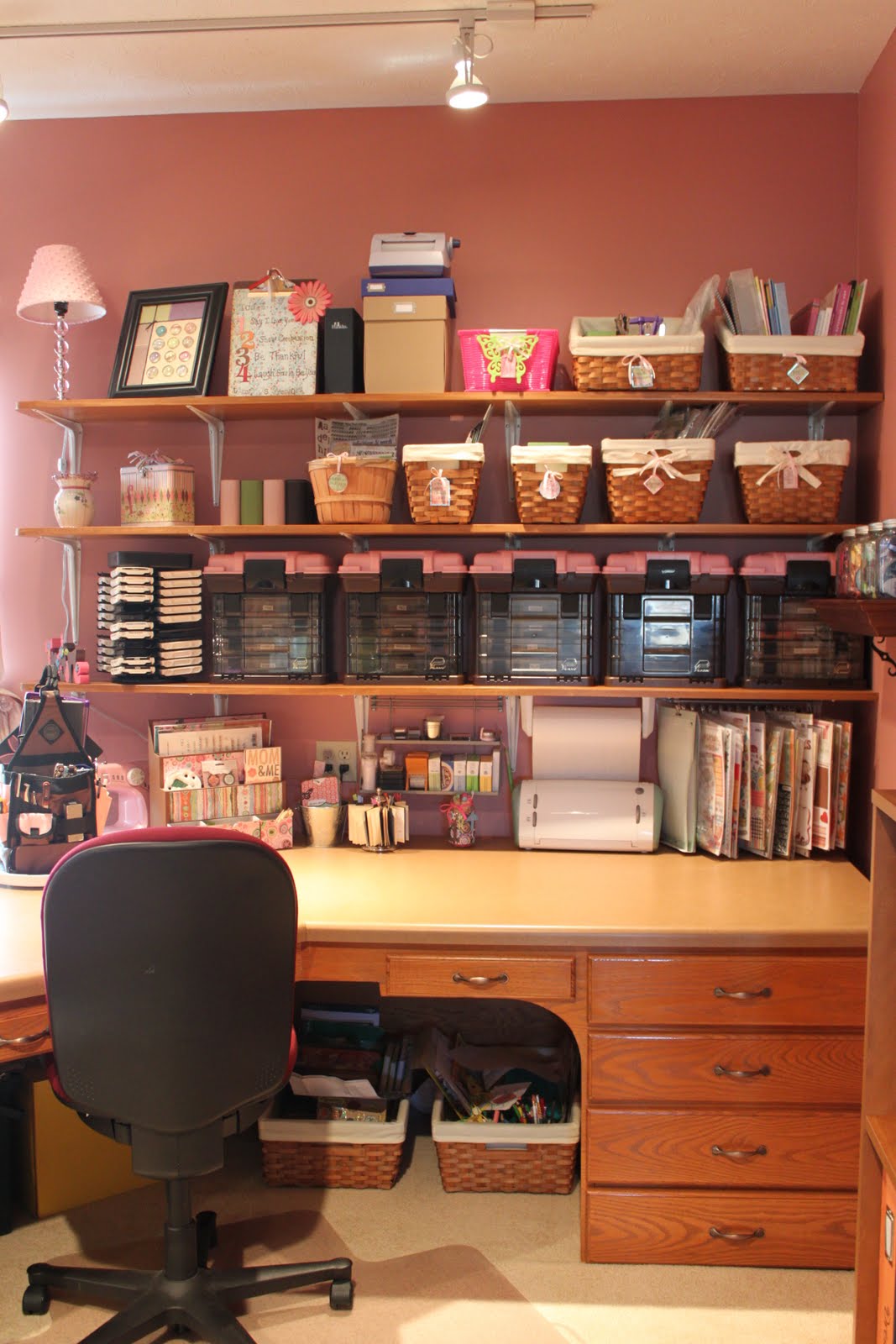 My Creative Space I LOVE my Scrapbook Room!