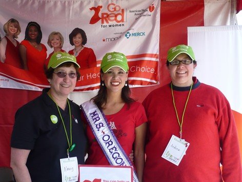 American Heart Association Walk in Portland, Oregon