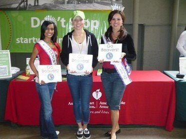 Miss Teen Oregon International 2009, Miss Teen Oregon International 2008 Cara Nardini, and Mrs.OR