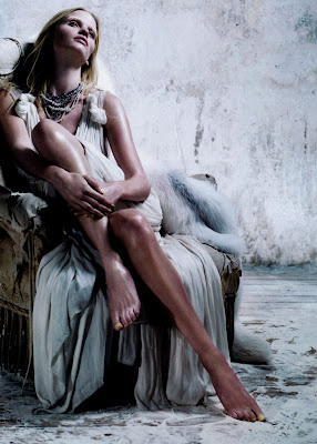 Lara Stone nude sexy for Vogue