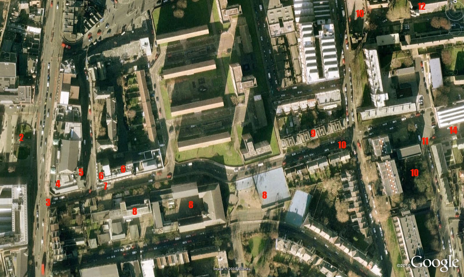 Ancient Hackney Mare Street / Paragon Road Ley Markers (Updated)