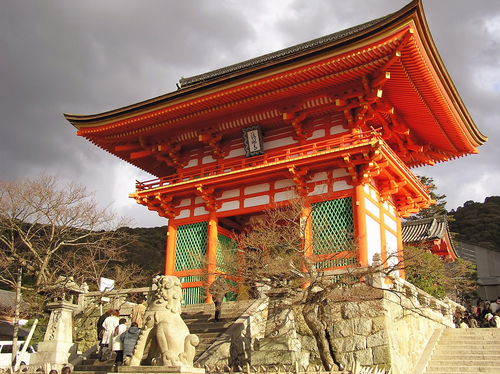 Temple In Kyoto