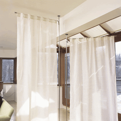 No Drill Curtain Rods Transom Curtain Rod