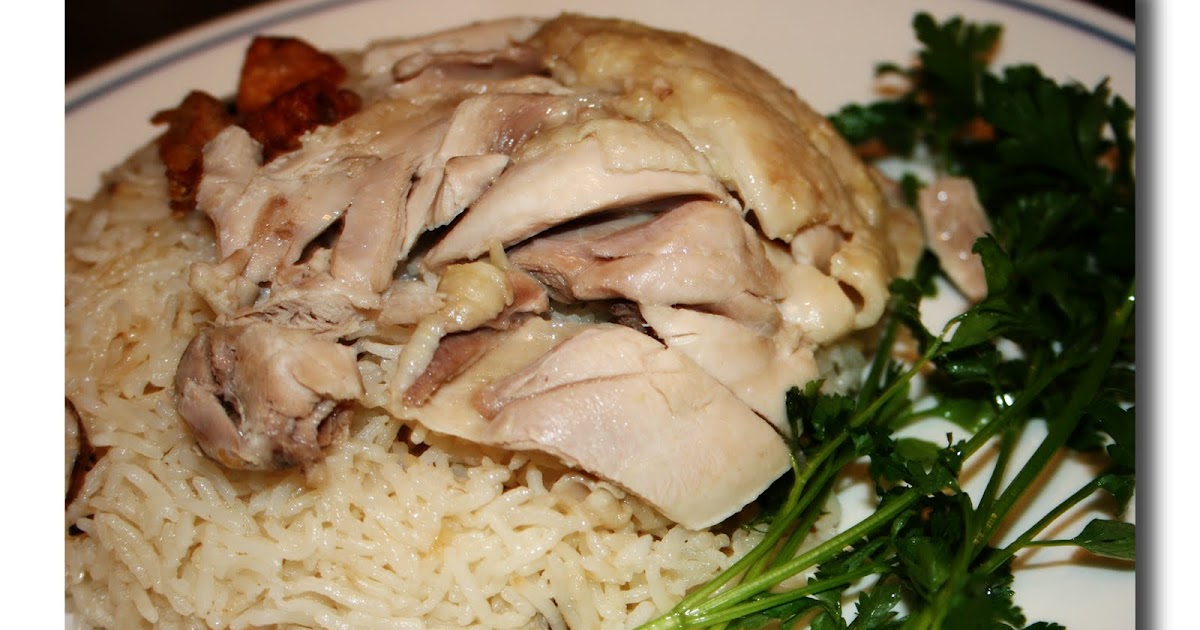 BEHIND MY KITCHEN Chicken With Sauce Over Rice