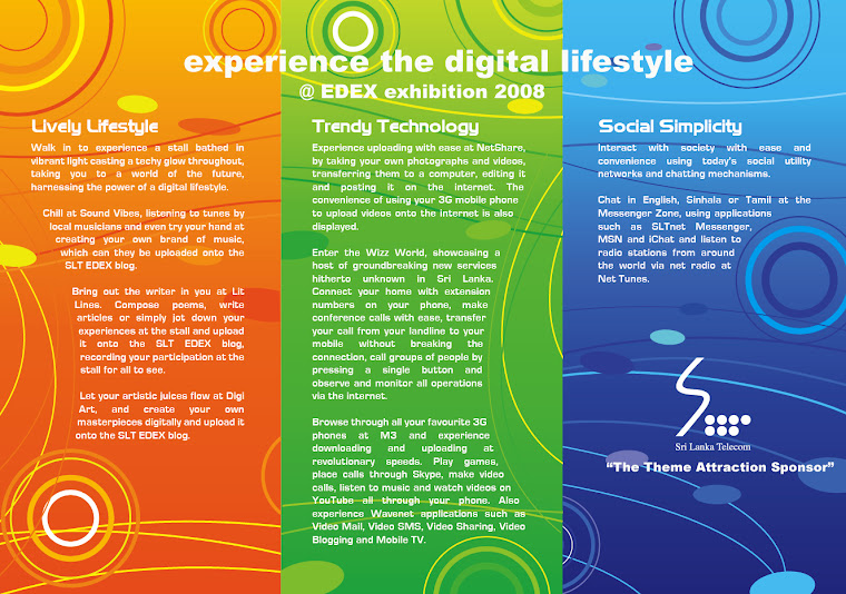 EDEX Exhibition 2008 : Sri Lanka Telecom "The Theme Attraction Sponsor"
