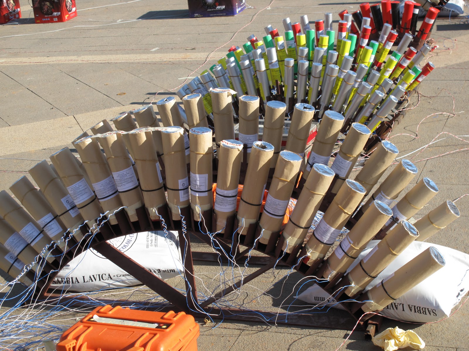 BELPASSO AND BEYOND... SETTING UP FIREWORKS