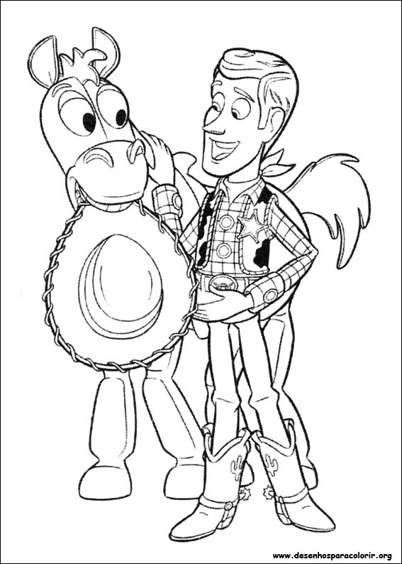 Toy Story para colorir Desenhos para Colorir - imagens para colorir do toy story