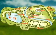 Flag Fen map