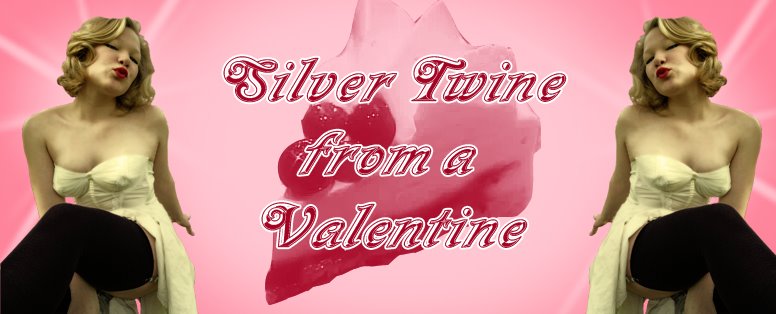 Silver Twine from a Valentine