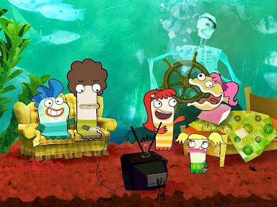I have been lucky to be brought onto Disney's Fish Hooks and working as one