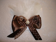 Funky Feathers (brown/white)