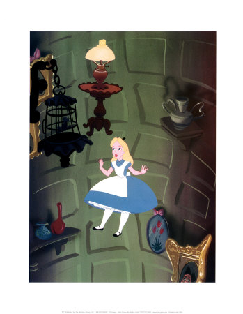 alice in wonderland down the rabbit hole