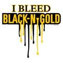 bleed black and gold