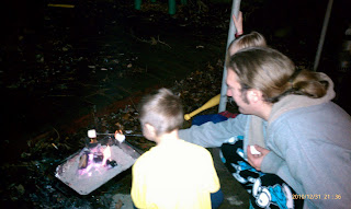 Roasting marshmallows